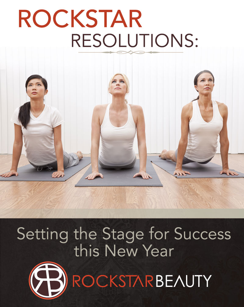 Setting the Stage for Success this New Year (women doing yoga)