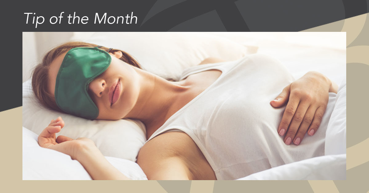 Beverly Hills plastic surgery tip of the month - sleep on back